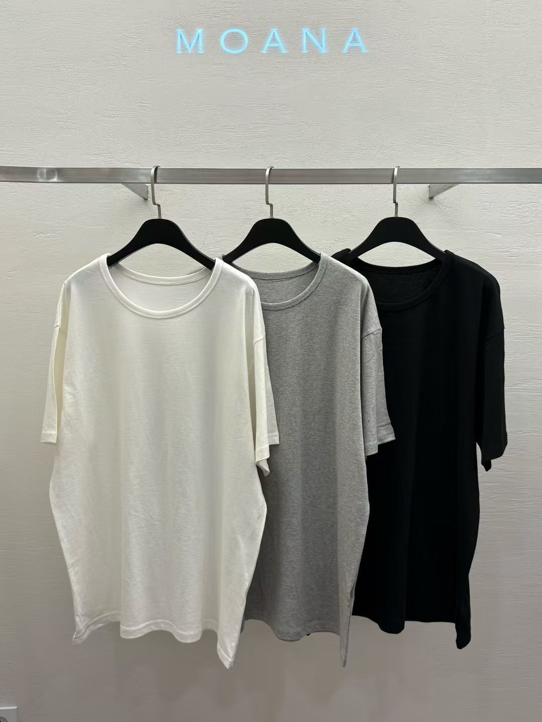 MK5017 圓領超大oversize柔軟Tee