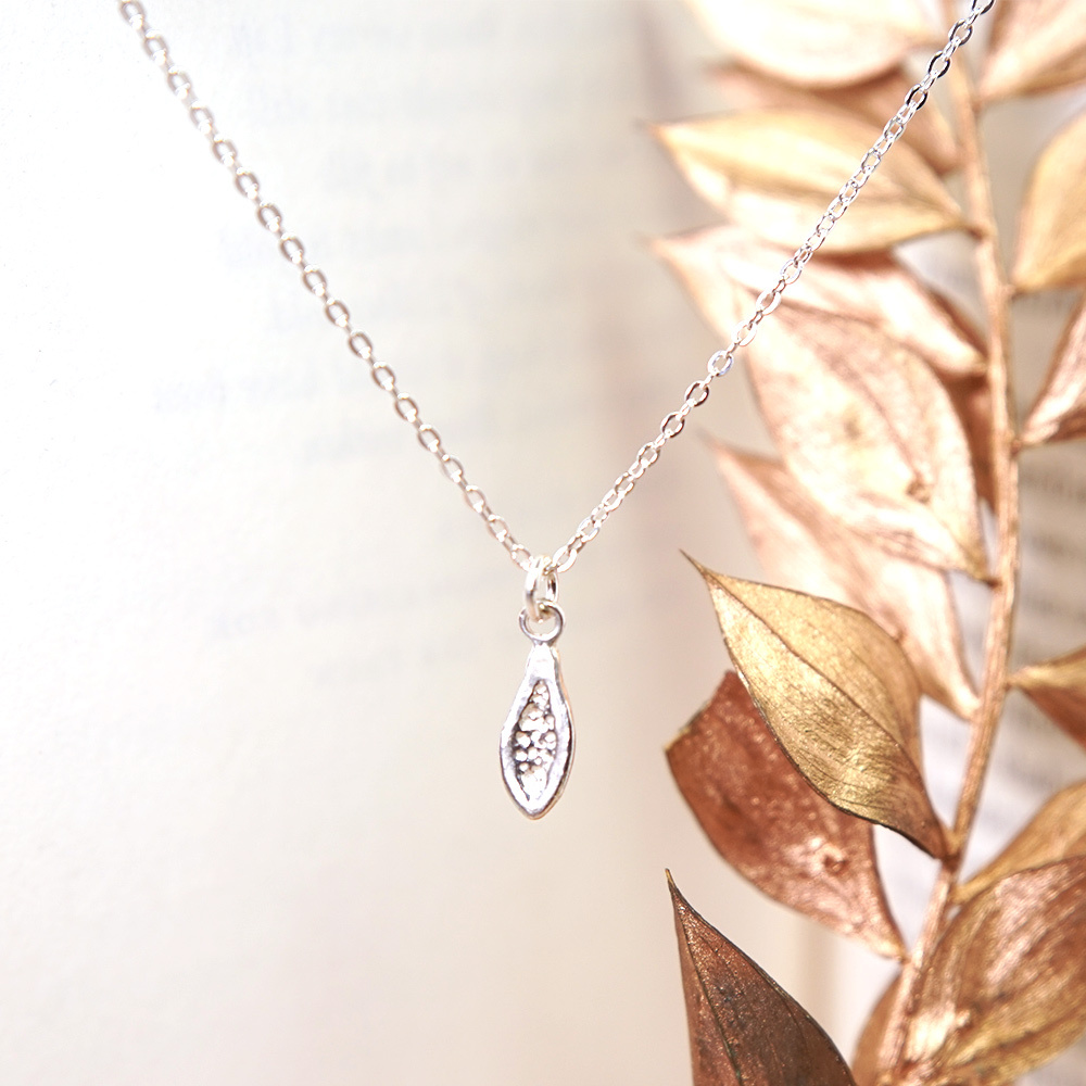 富足美滿 木瓜 925純銀項鍊 女生項鍊 水果系列