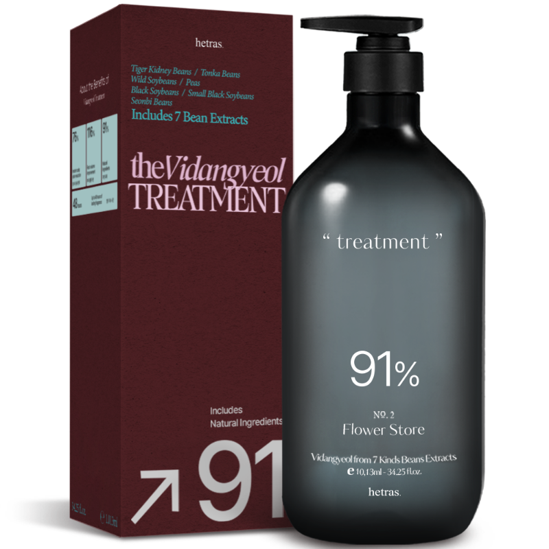 超大容量！！ hetras Vidangyeol Perfume Treatment 大豆蛋白香氛護髮乳 1013ml