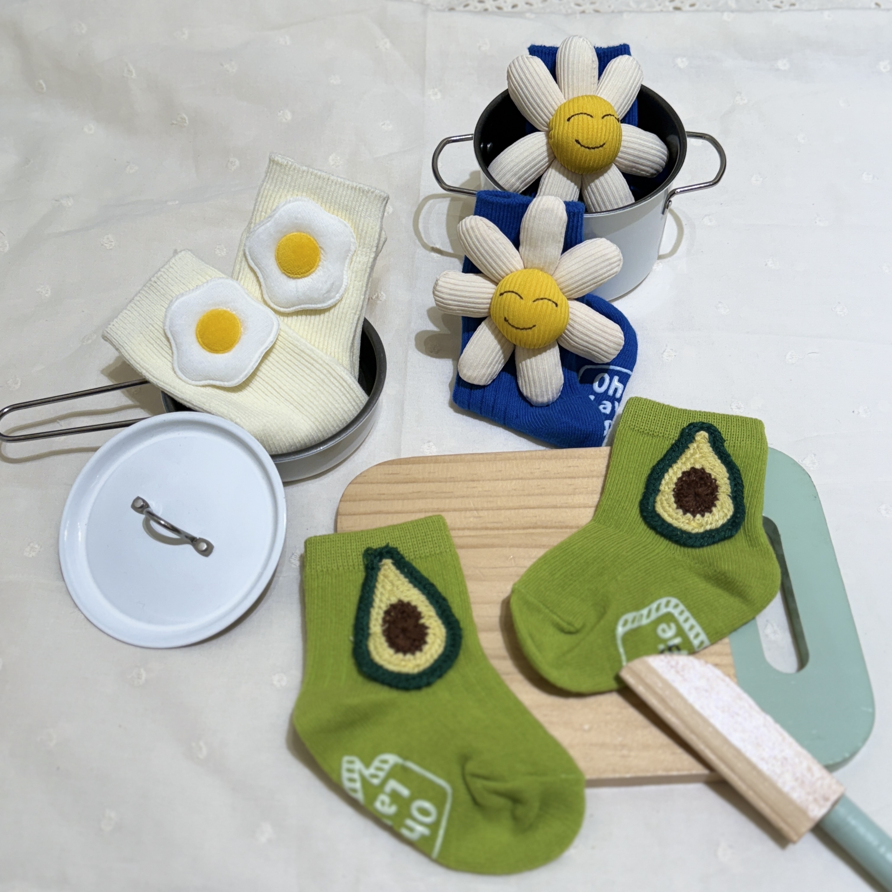 韓國 Oh LaVie 小寶寶防滑造型襪