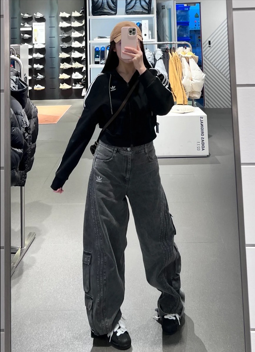 ADIDAS ADICOLOR 雙拉鏈 短版 外套