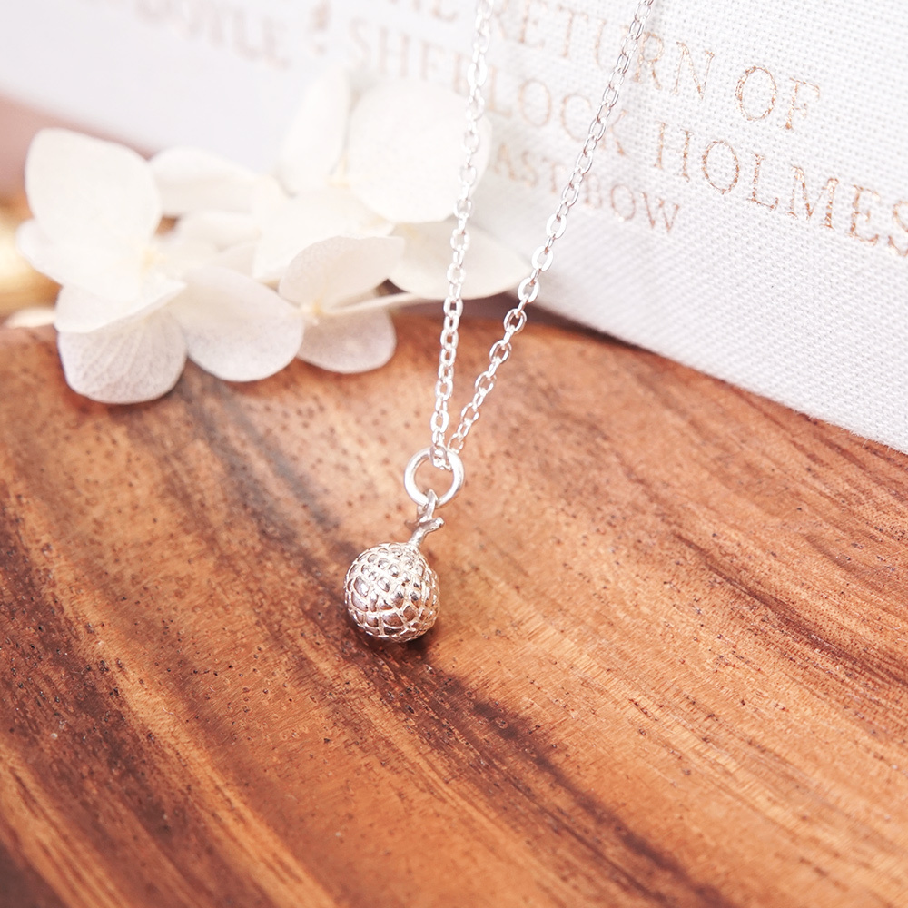 甜蜜圓滿 哈密瓜 925純銀項鍊 女生項鍊 水果系列