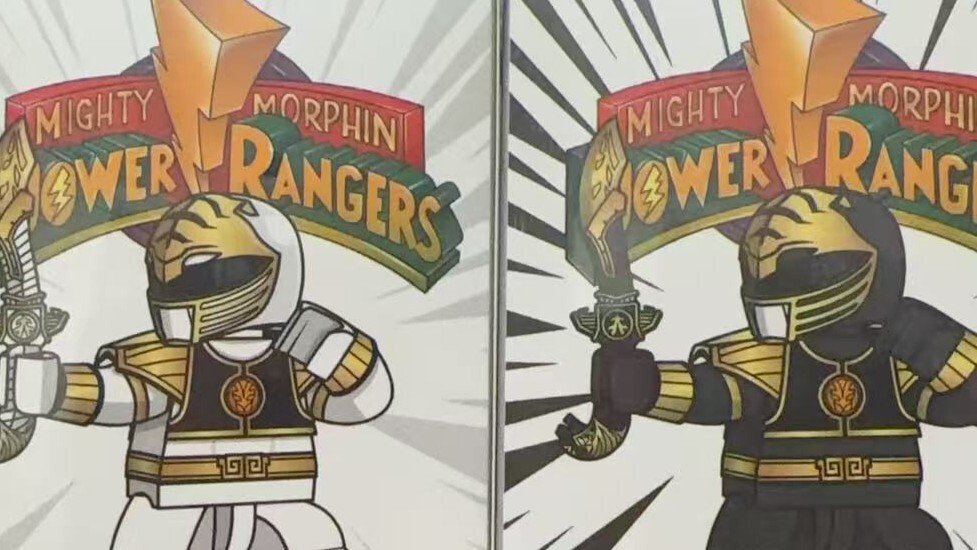 [LifeBrick][PreOrder] Power Rangers - White [PADprinred]