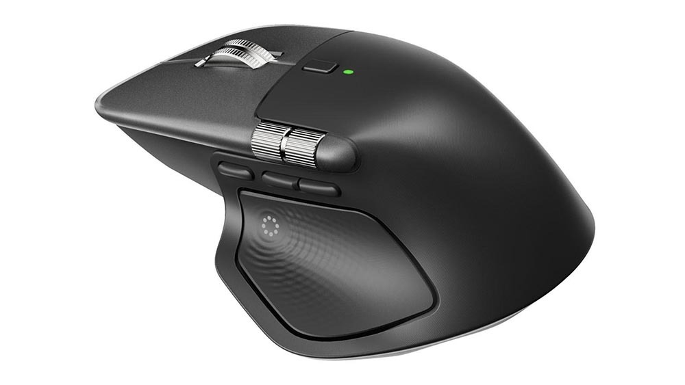Logitech MX Master 4 高階無線靜音滑鼠｜觸覺回饋 + Actions Ring 快捷鍵 + 8K DPI + 70天續航