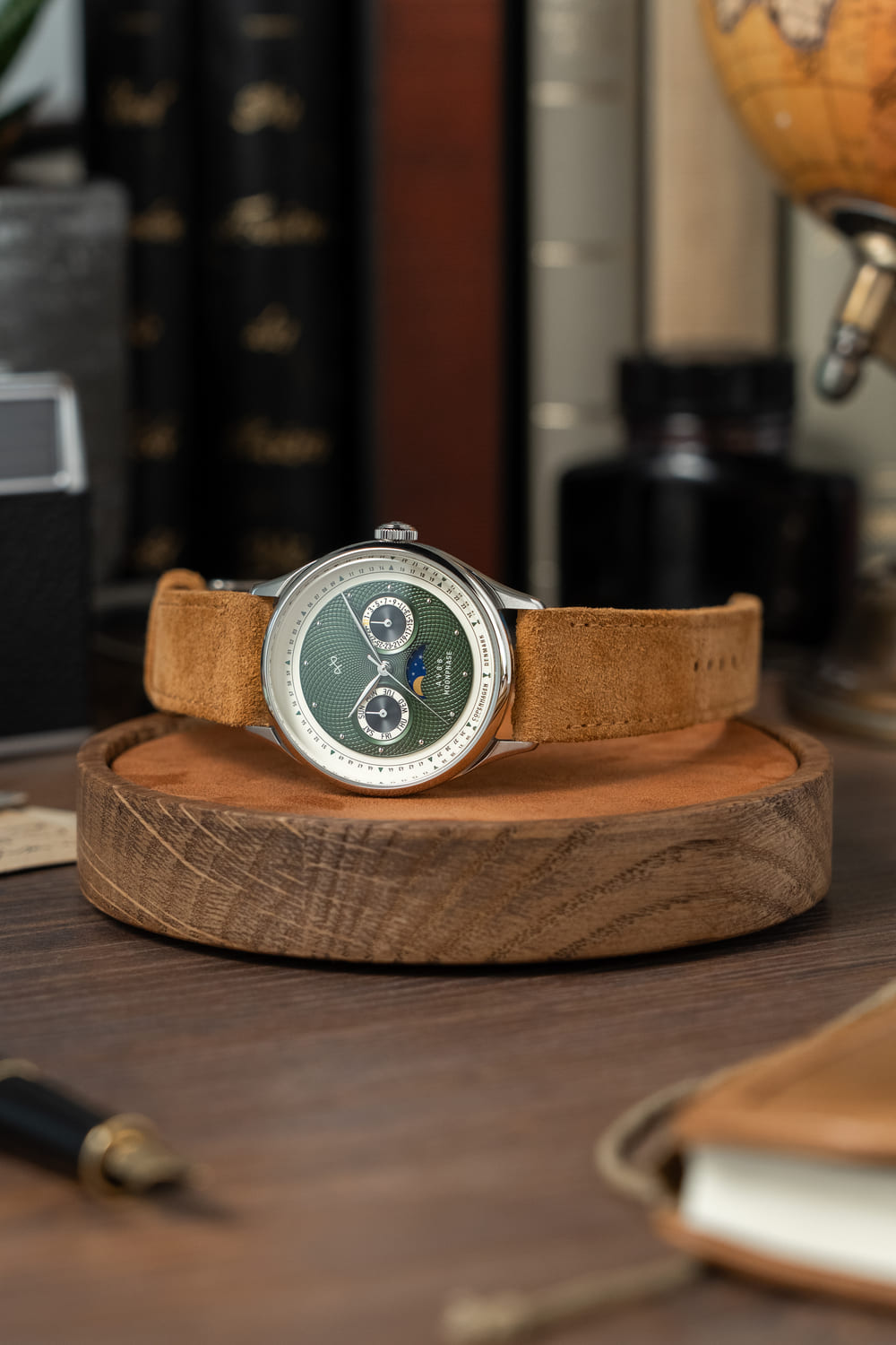 1968 Moonphase - Steel/Green
