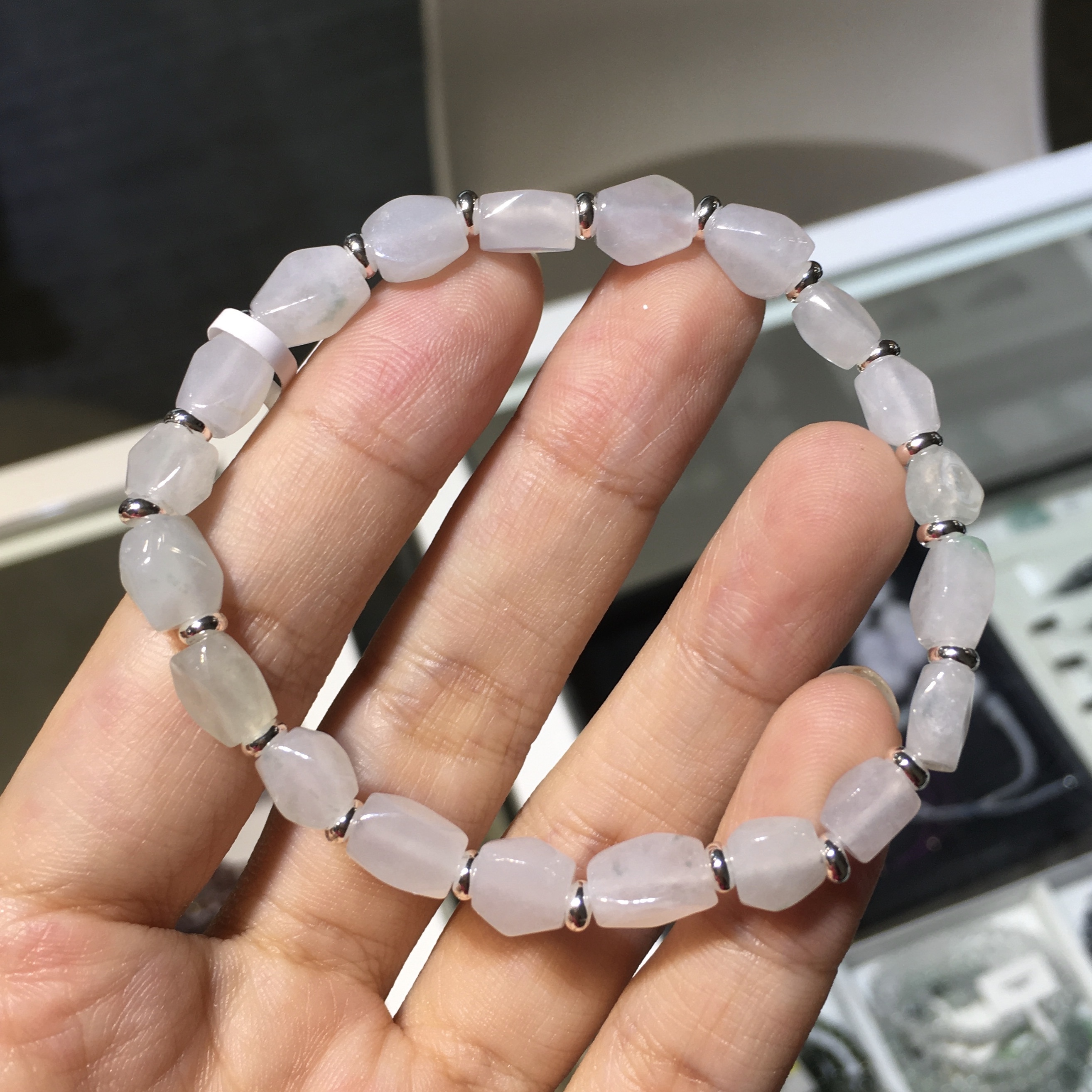 翡翠小寶石手串 (003)