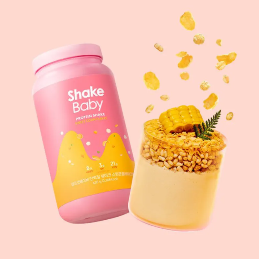 C6 Shakebaby Protein Shake 新版 630g - 甜玉米片