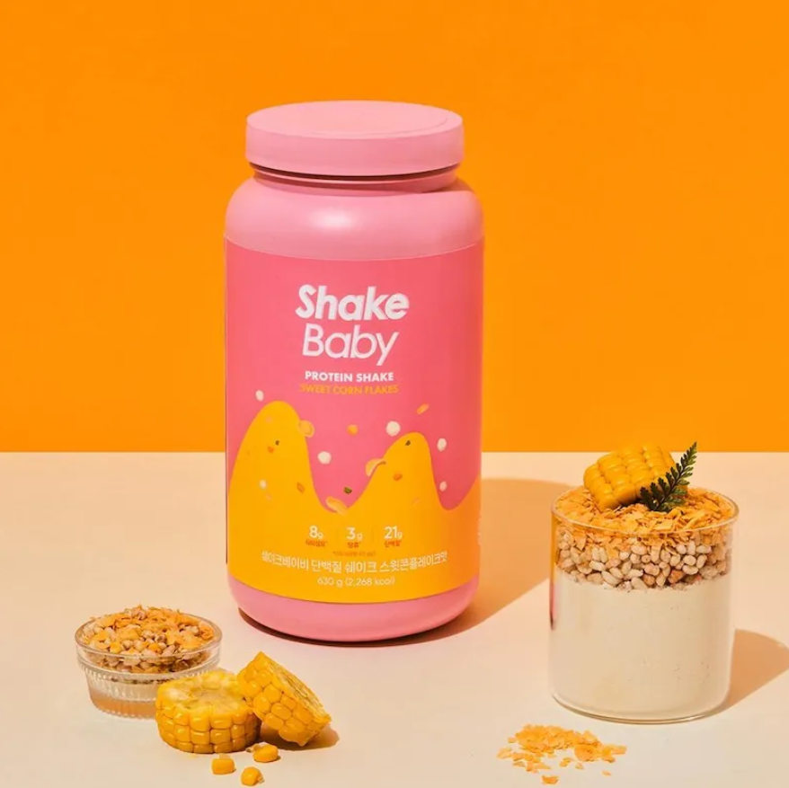 C6 Shakebaby Protein Shake 新版 630g - 甜玉米片