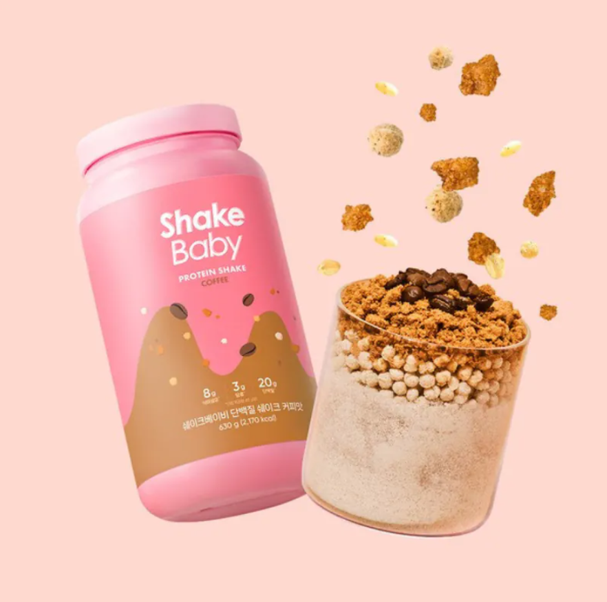 C7 Shakebaby Protein Shake 新版 630g - 咖啡