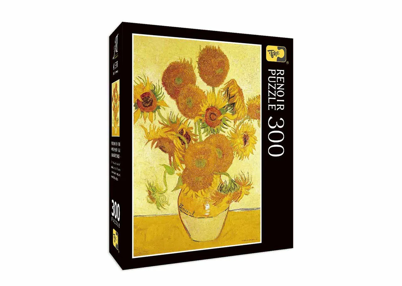 【雷諾瓦拼圖】向日葵/梵谷