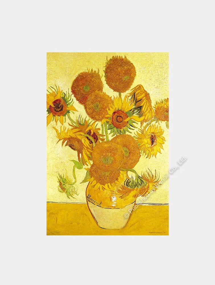 【雷諾瓦拼圖】向日葵/梵谷