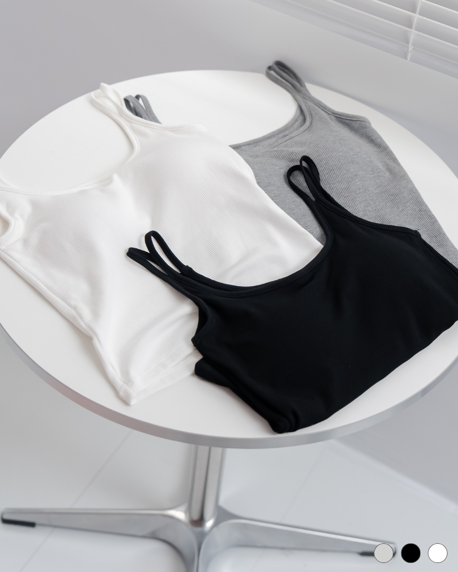 磨毛雙細肩美背小可愛