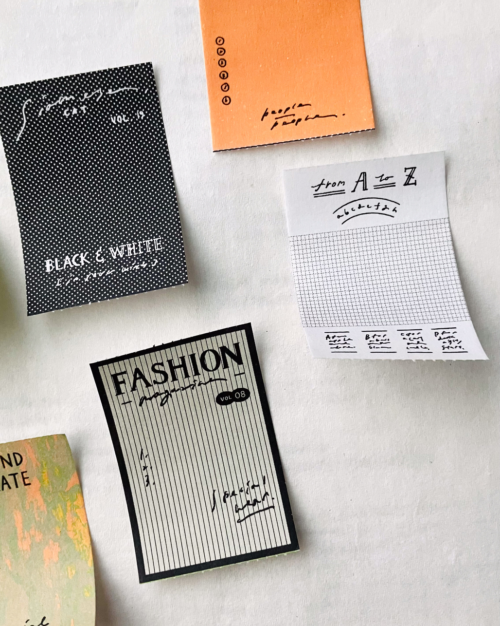 羊君．雜誌封面 Magazine Cover 留言便條貼紙卷 整捲