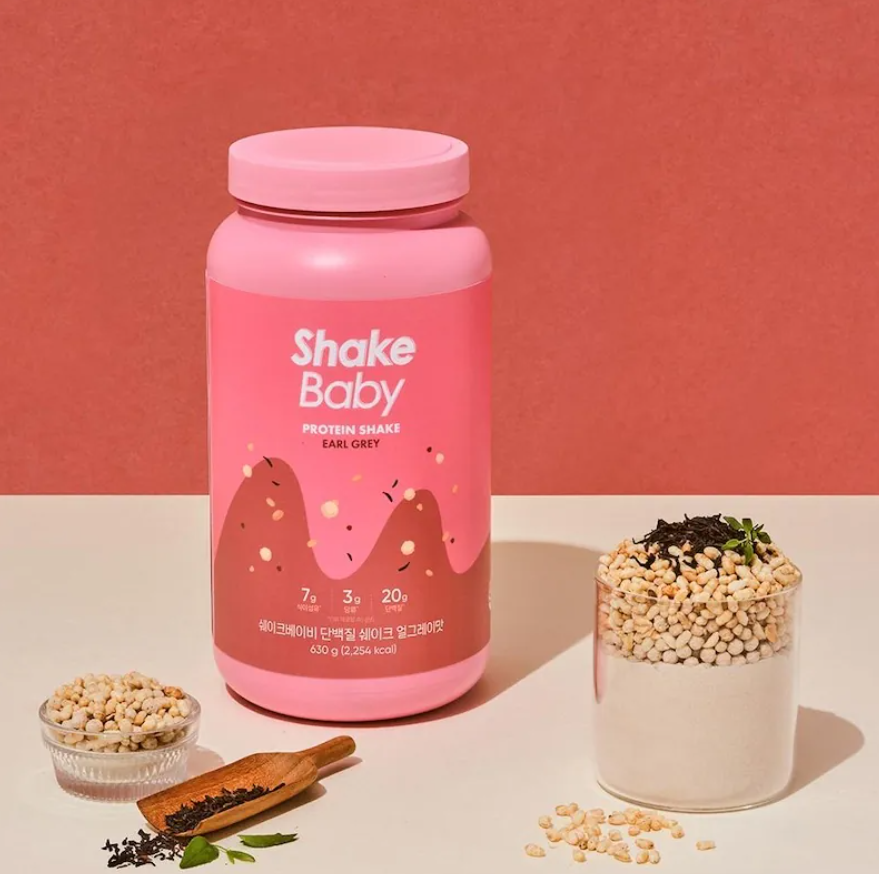 C8 Shakebaby Protein Shake 新版 630g - 伯爵奶茶