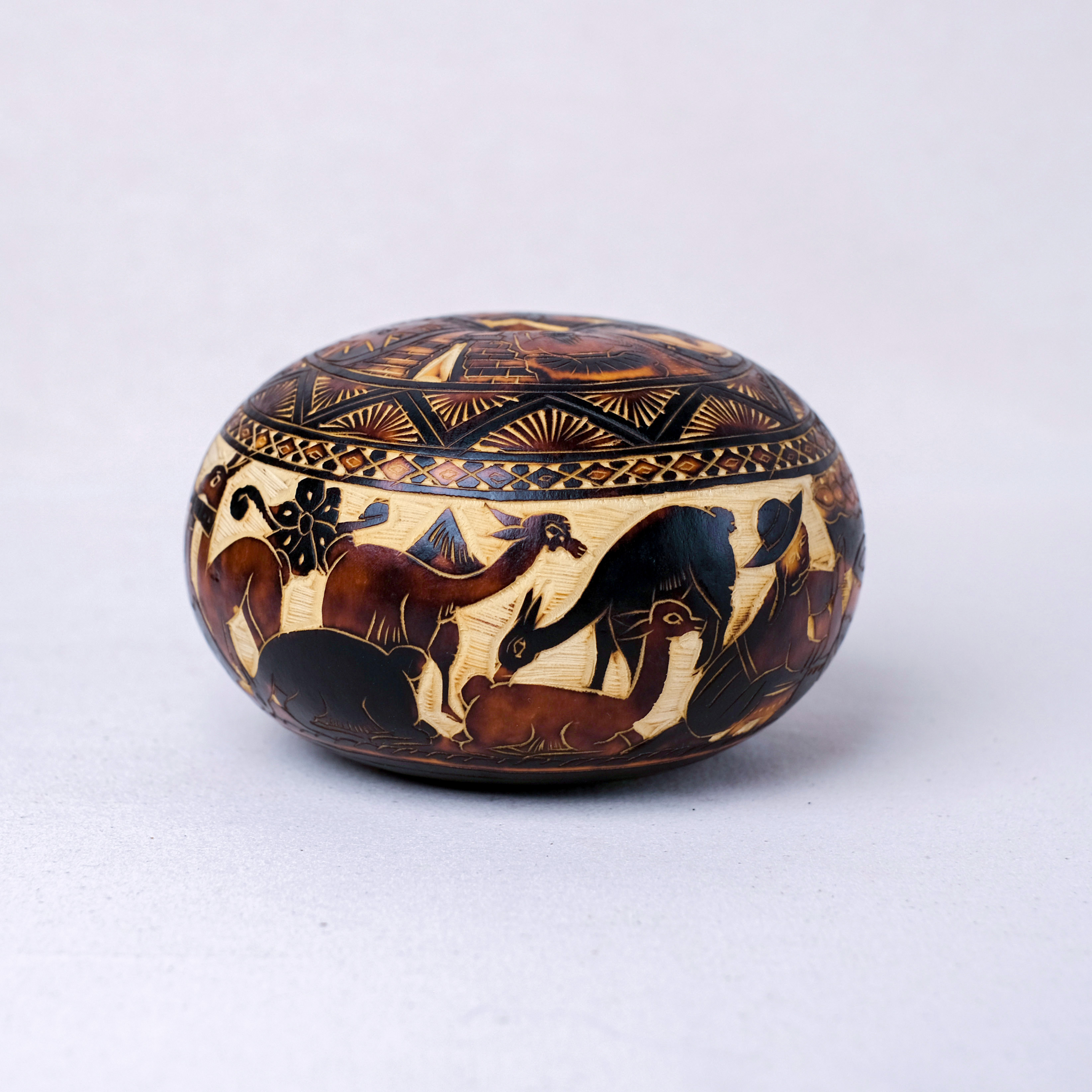 萬卡約葫蘆雕刻｜農忙時光 38｜秘魯