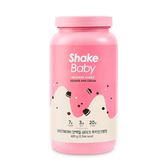 C10 Shakebaby Protein Shake 新版 630g - 曲奇忌廉