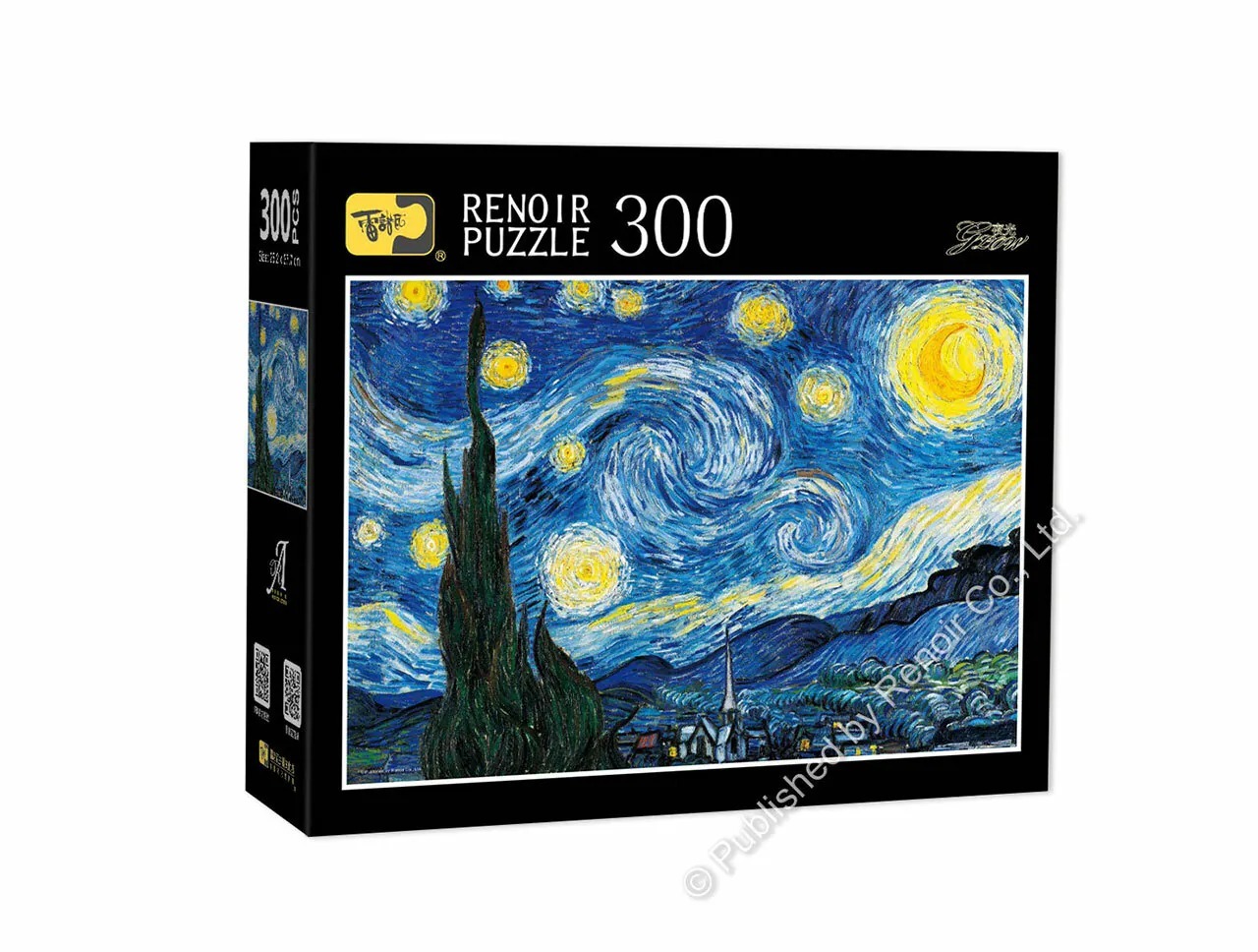 【雷諾瓦拼圖】星夜/梵谷/夜光