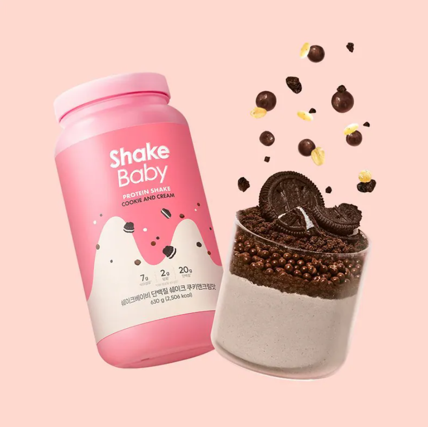 C10 Shakebaby Protein Shake 新版 630g - 曲奇忌廉