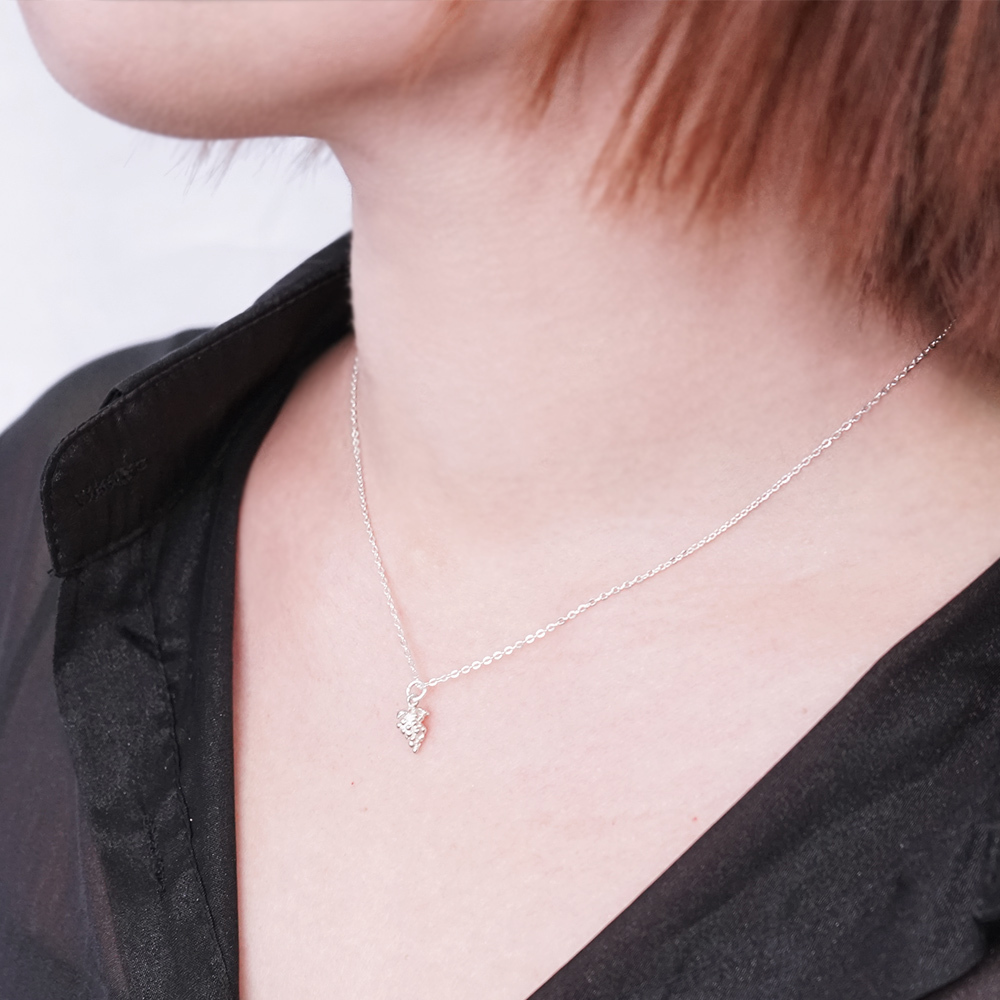 豐盛美好 葡萄 925純銀項鍊 女生項鍊 水果系列