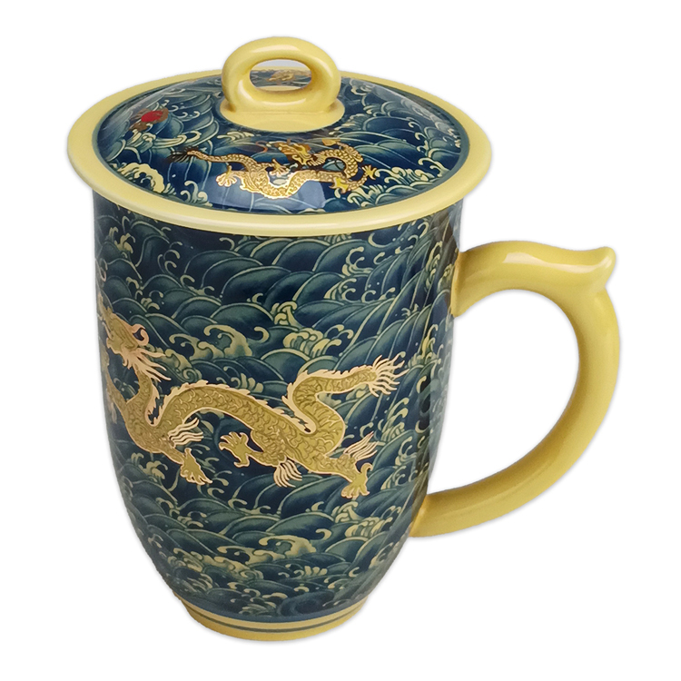 富貴金龍特大蓋杯組