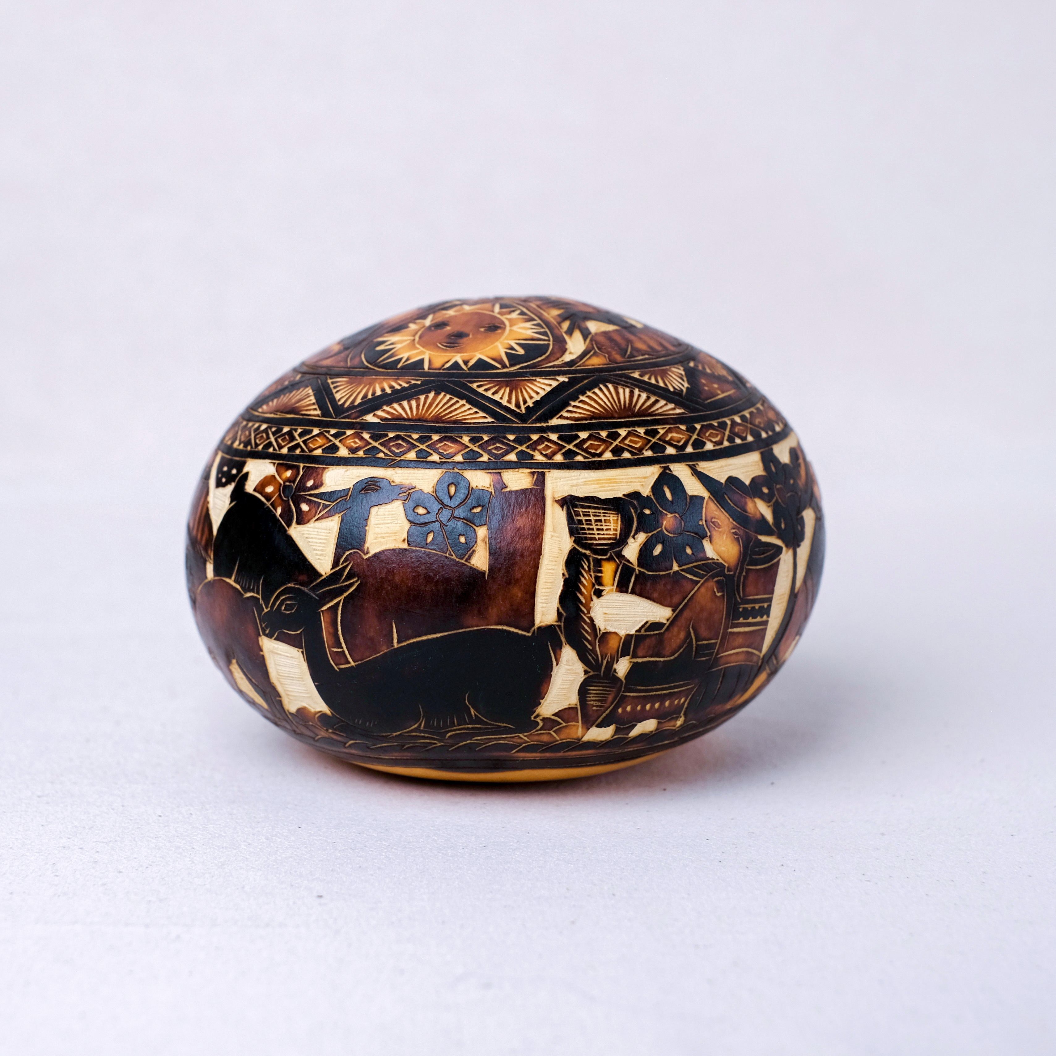 萬卡約葫蘆雕刻｜鄉村生活  35｜秘魯