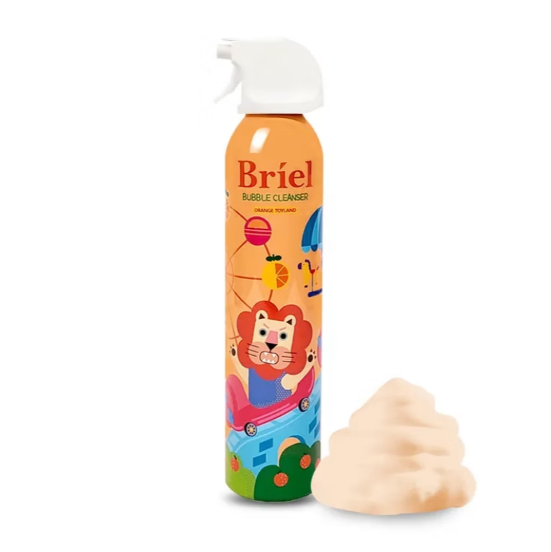 Briel Bubble Cleanser (Orange Toyland) 300ml - Orange