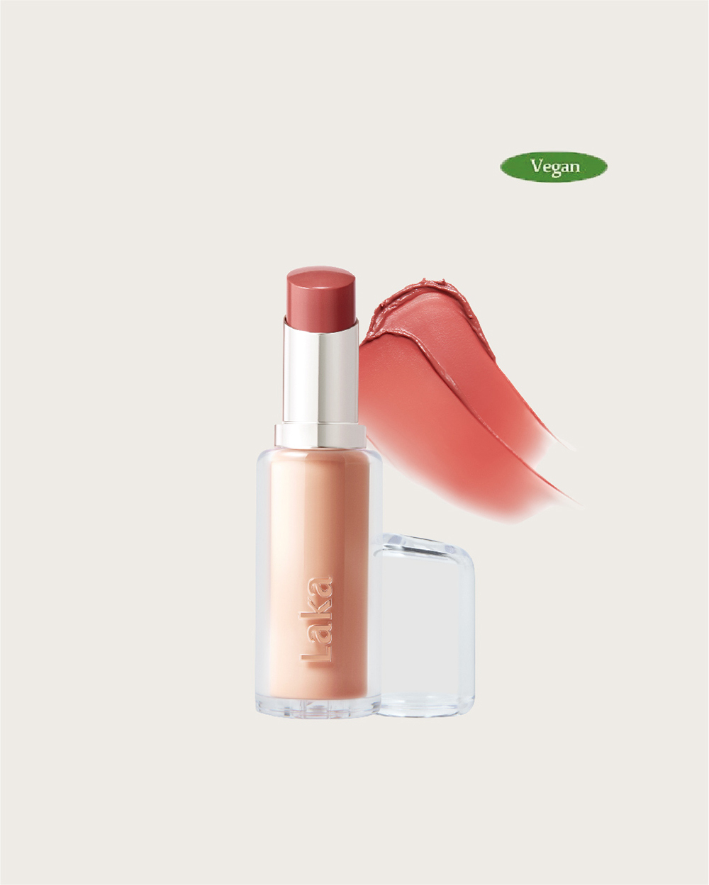 玻璃光水潤唇膏 3.7g #203 - Laka