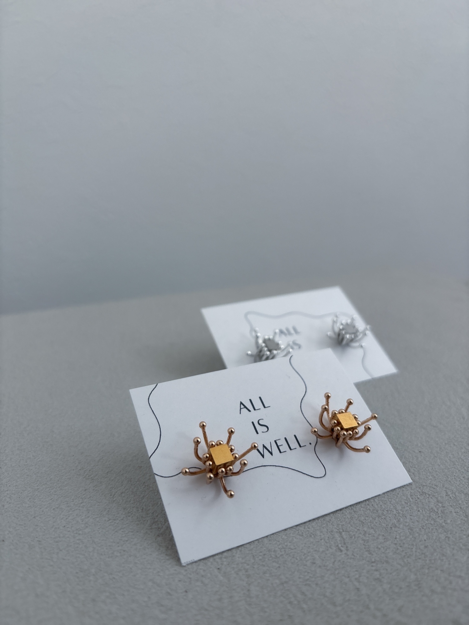 [ALL IS WELL.] ark. | 金色耳針 | NO.50