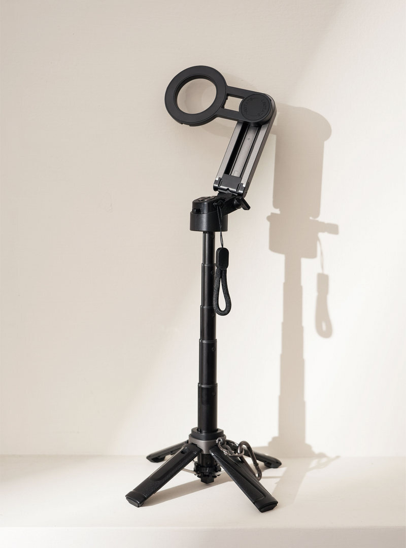 GUXON 口袋拍 迷你藍芽磁吸自拍架 變焦款（兩入組合）