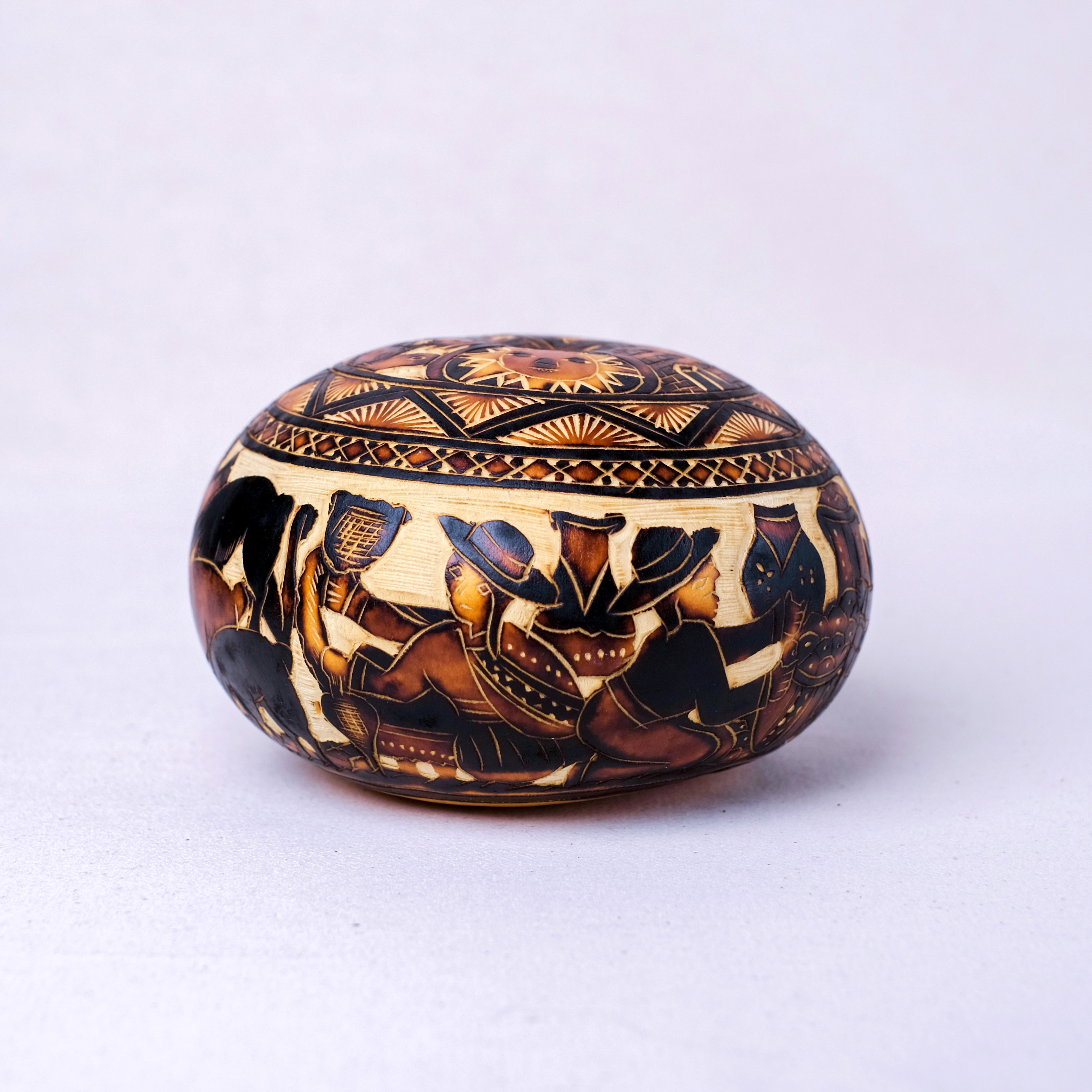 萬卡約葫蘆雕刻｜鄉村生活  37｜秘魯