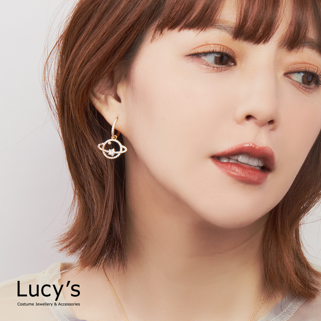 閃亮星球 易扣耳環 (124533)