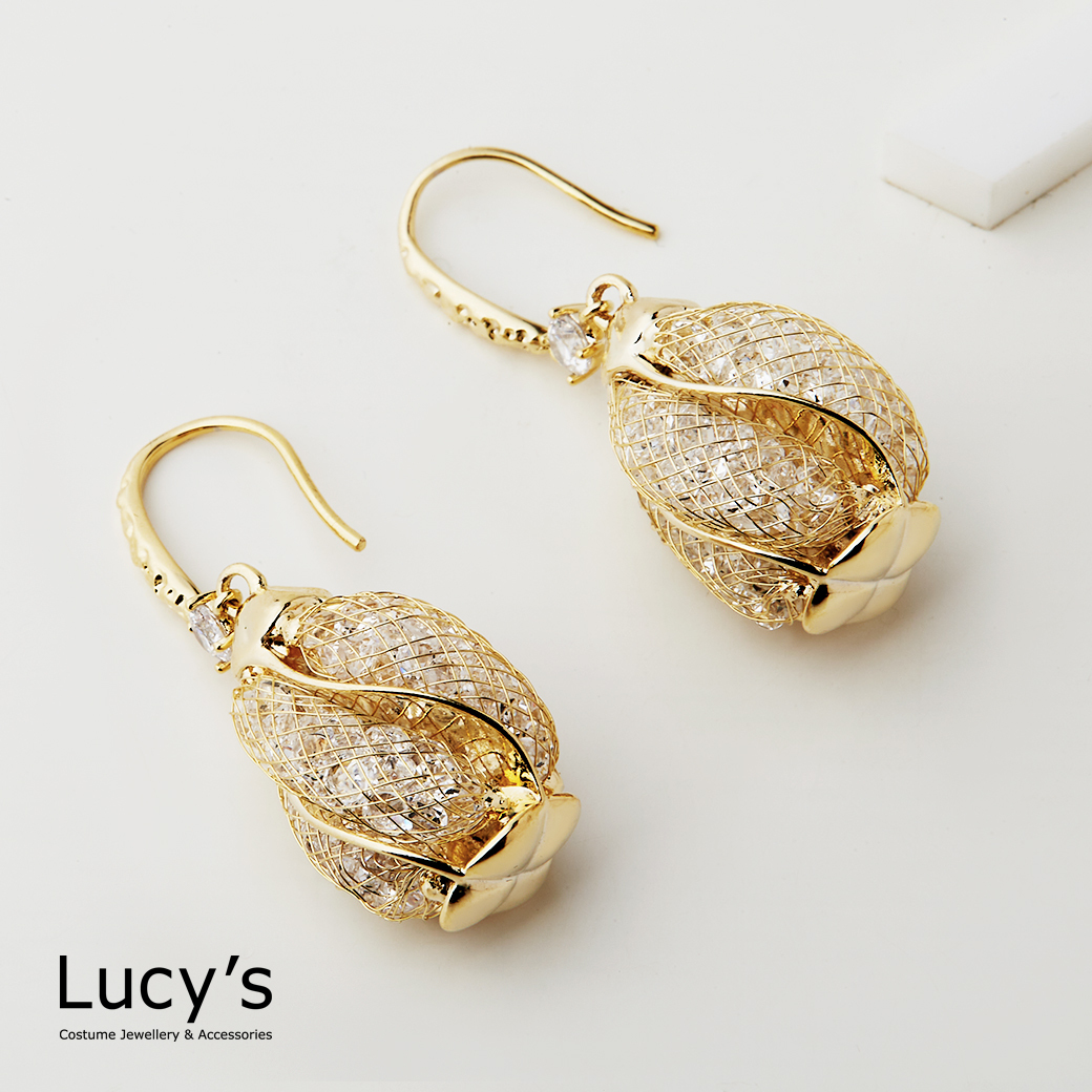 閃耀果實 耳勾耳環 (123558)