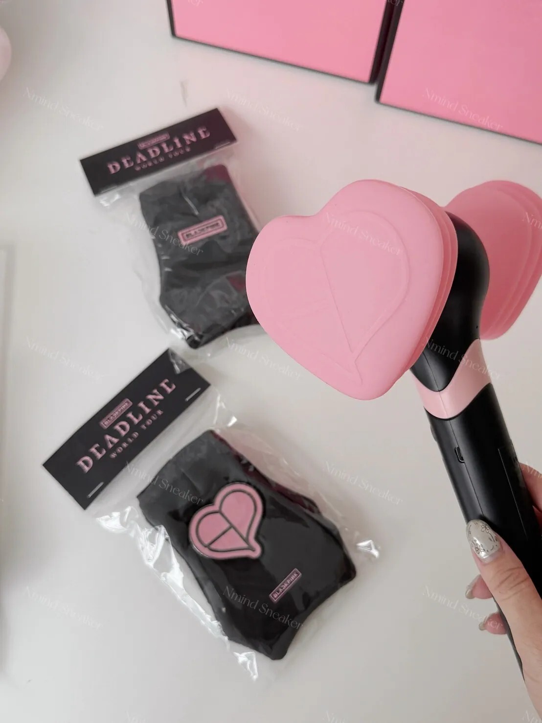 <快速出貨> BLACKPINK DEADLINE 周邊 補丁手燈套 拍照樣品