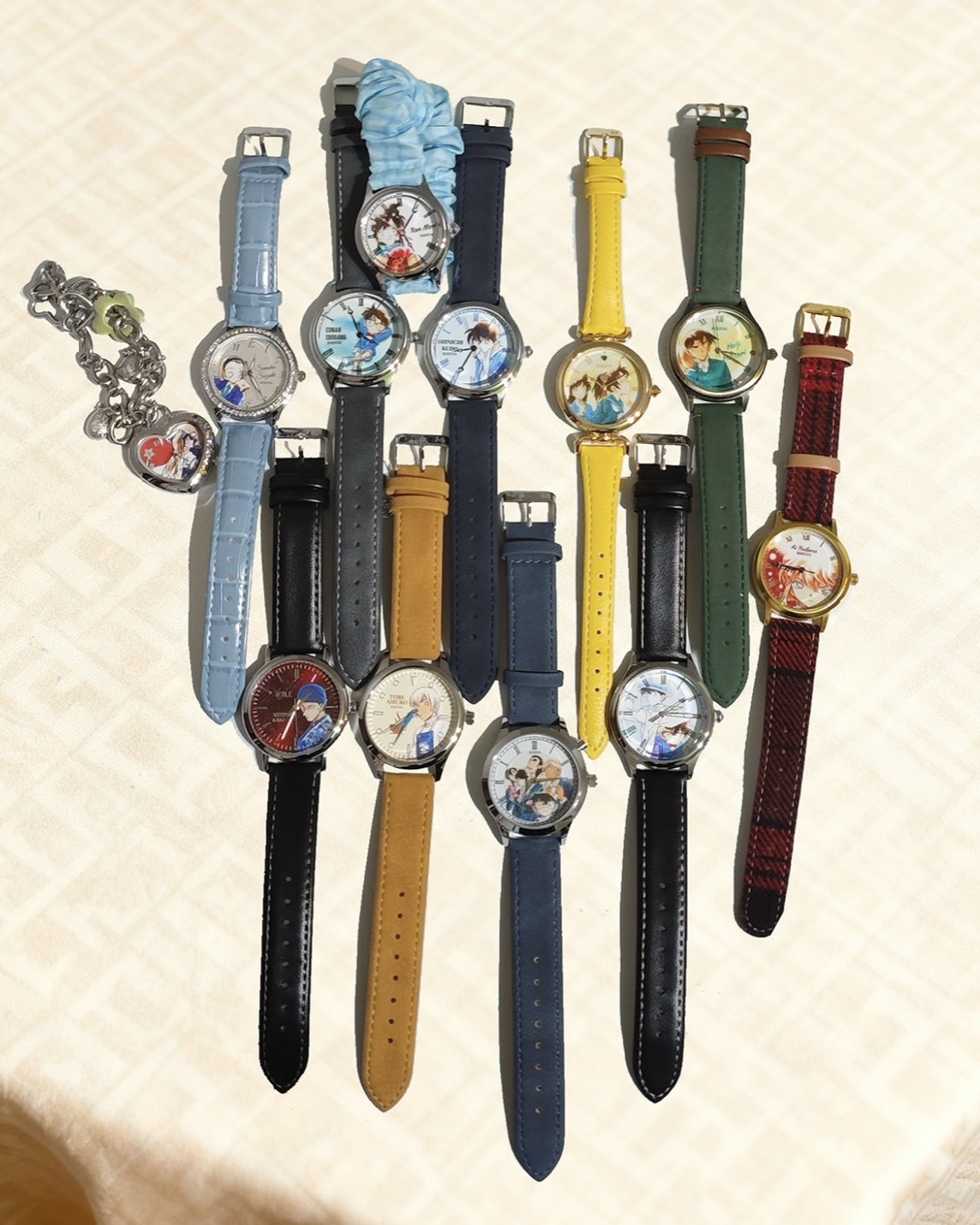 <正版授權>名偵探柯南手錶盲盒 第2彈 漫畫特輯 記憶碎片系列腕表