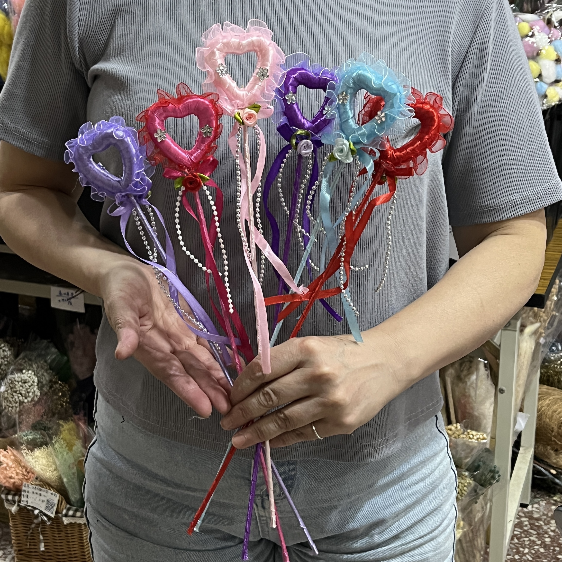 【台灣現貨速發】愛心棒｜浪漫小愛心棒 小愛心棒 愛心 婚禮小物