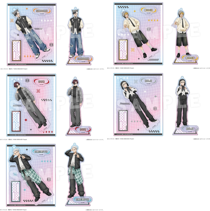 [代購][預訂] WIND BREAKER Y2K 等身立牌