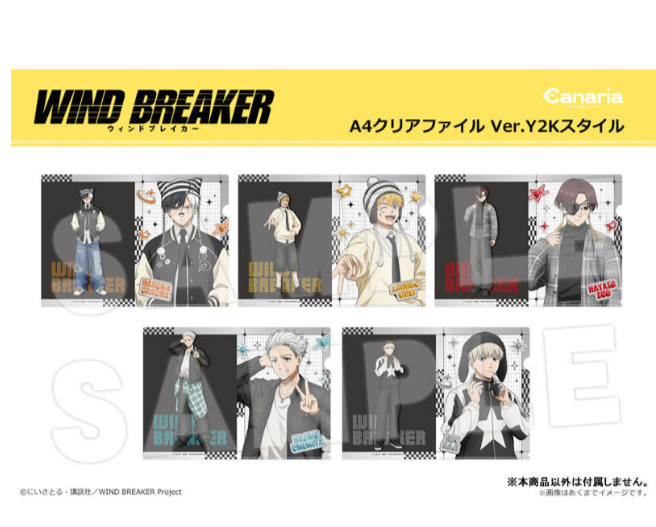 [代購][預訂] WIND BREAKER Y2K FILE