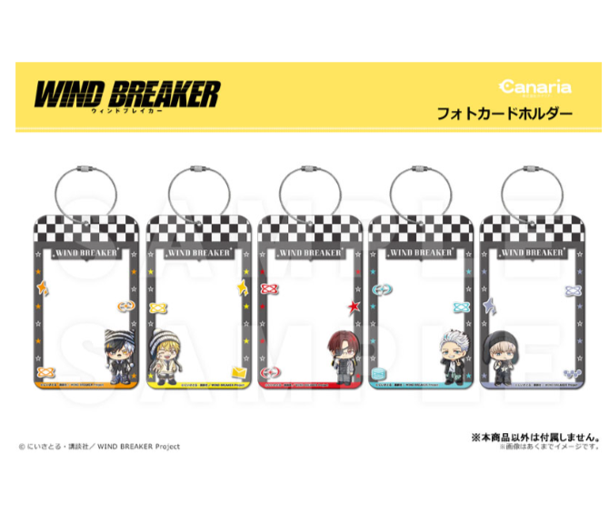 [代購][預訂] WIND BREAKER Y2K 卡套掛件