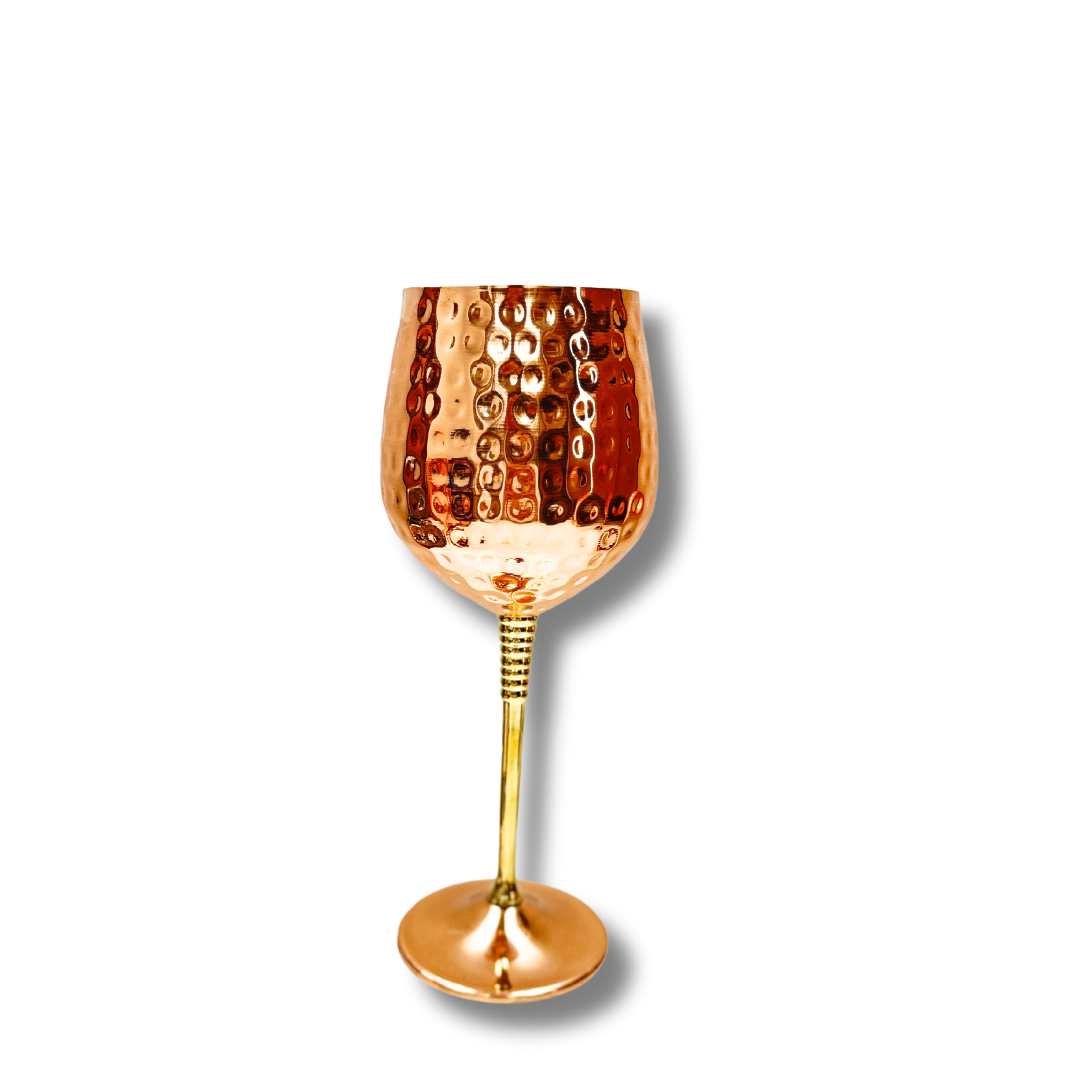 印度手工銅錘酒杯