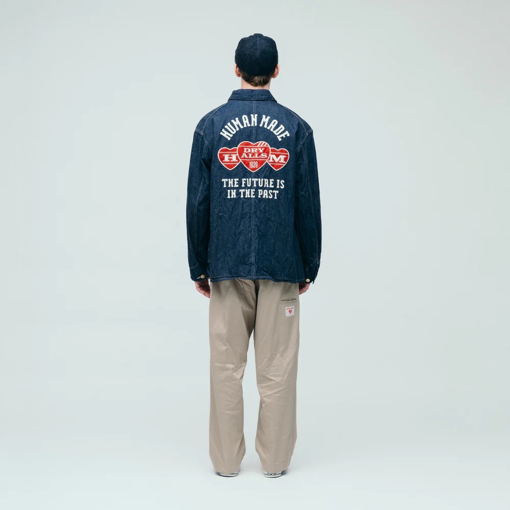 HUMAN MADE 2025 DENIM COVERALL JACKET - PRE ORDER ITEM (預訂中)