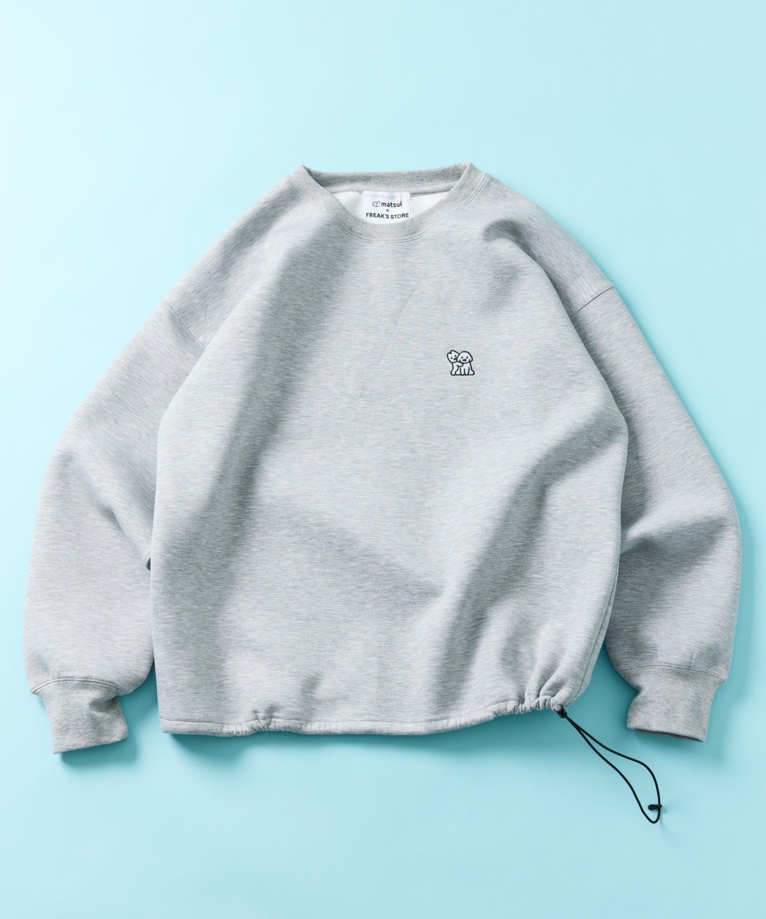 Matsui x FREAK'S STORE /  "Travel" Back Print Crew Neck Sweatshirt