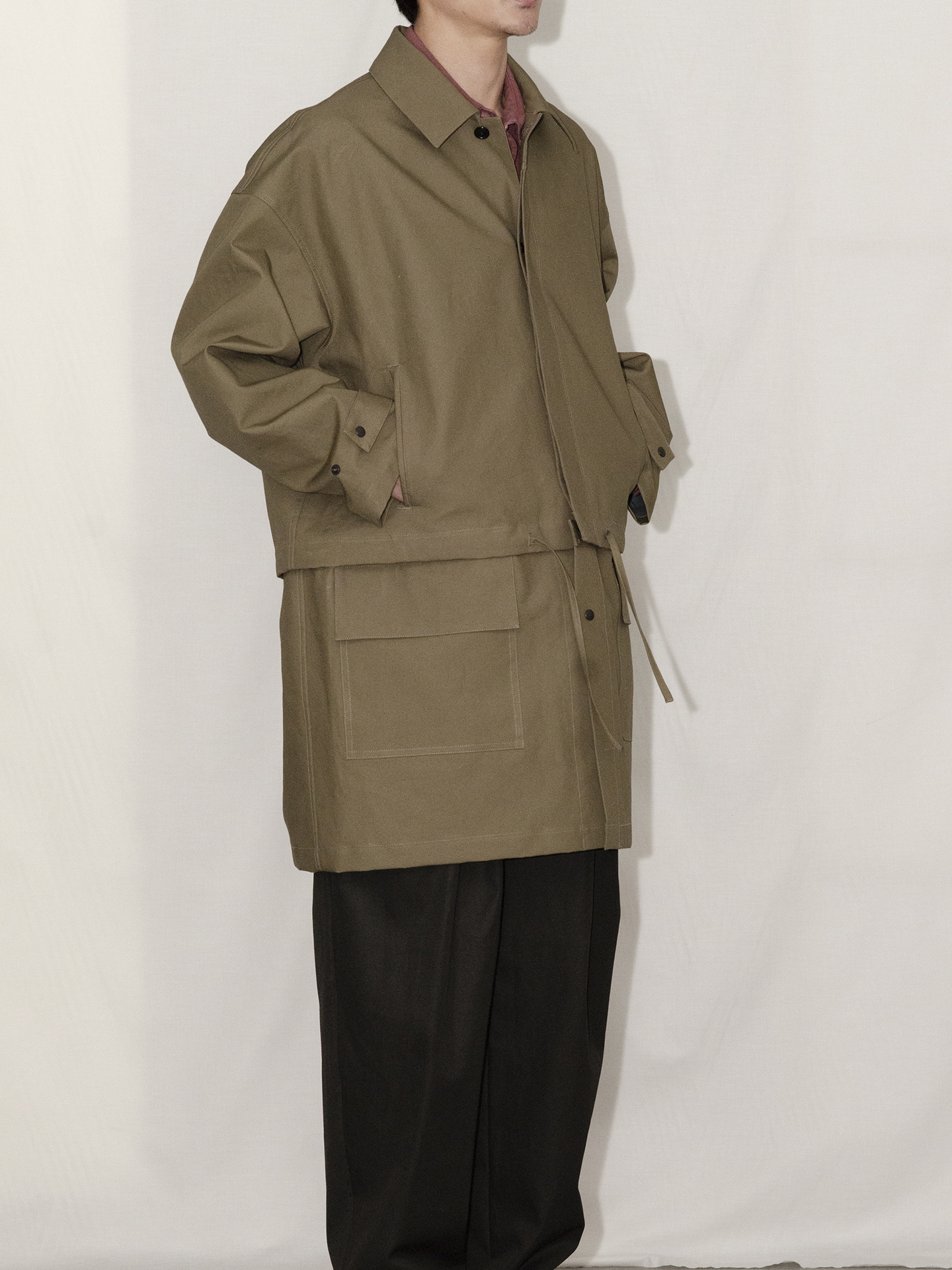 Kontor 2 Way Typewriter Coat Blouson