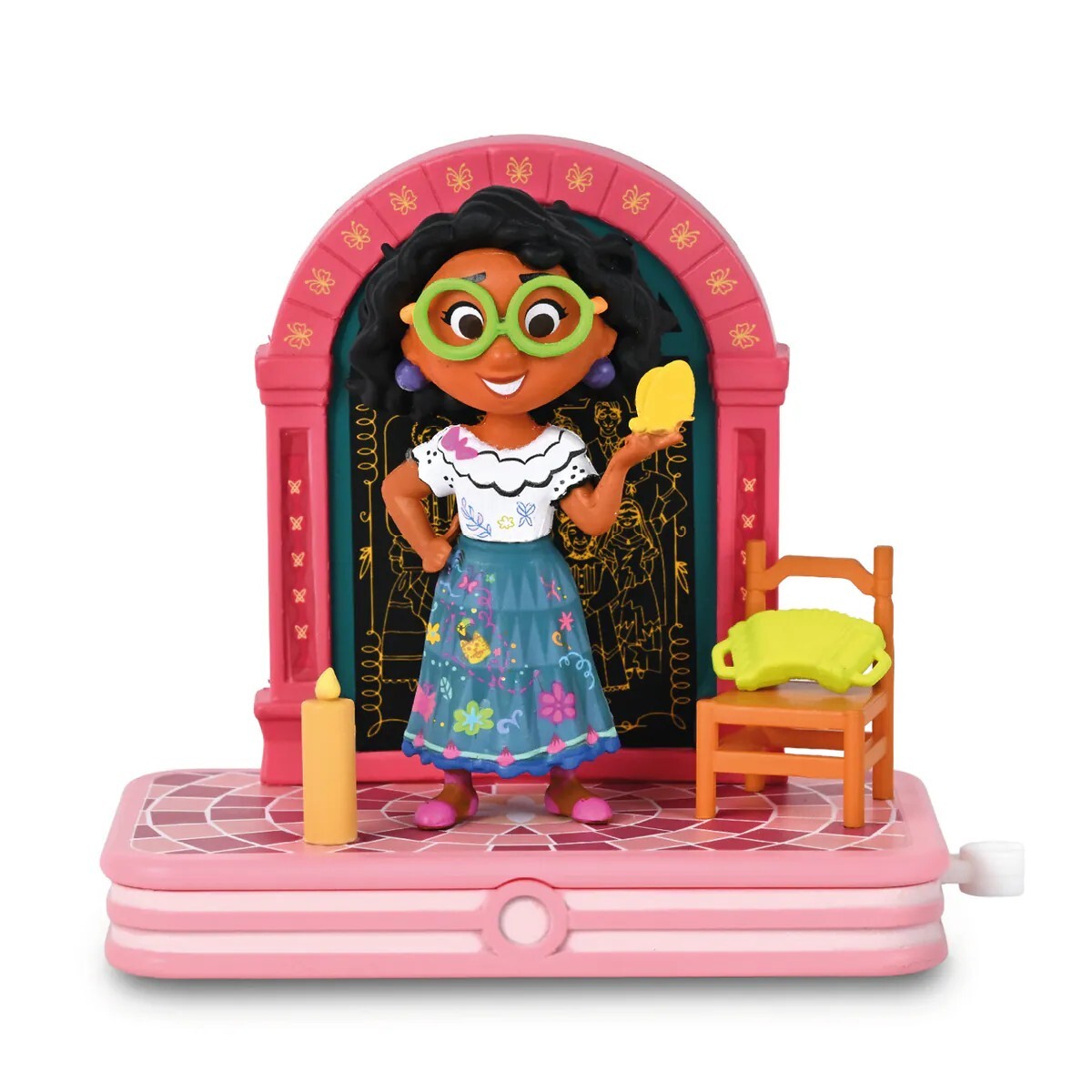 香港代購 ❘ 香港迪士尼樂園20周年 x 港鐵 魔法滿屋 Encanto 米拉貝兒 收藏卡 + 場景造型 公仔 擺飾品 套組