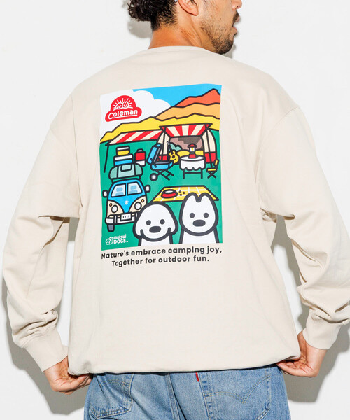 Coleman x matsui x FREAK'S STORE / Camping Joy Crew Neck Sweatshirt