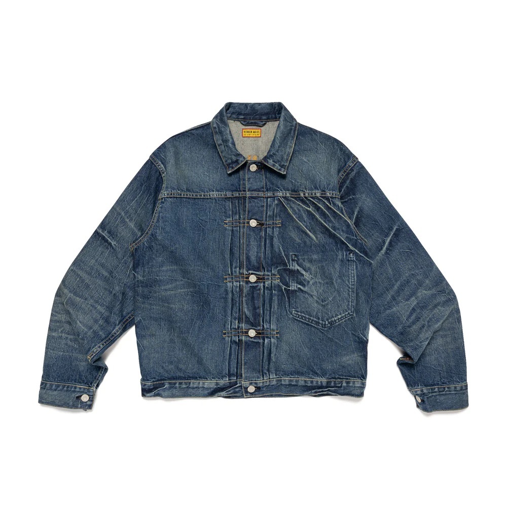 HUMAN MADE 2025 DENIM WORK JACKET FUTURE - PRE ORDER ITEM (預訂中)
