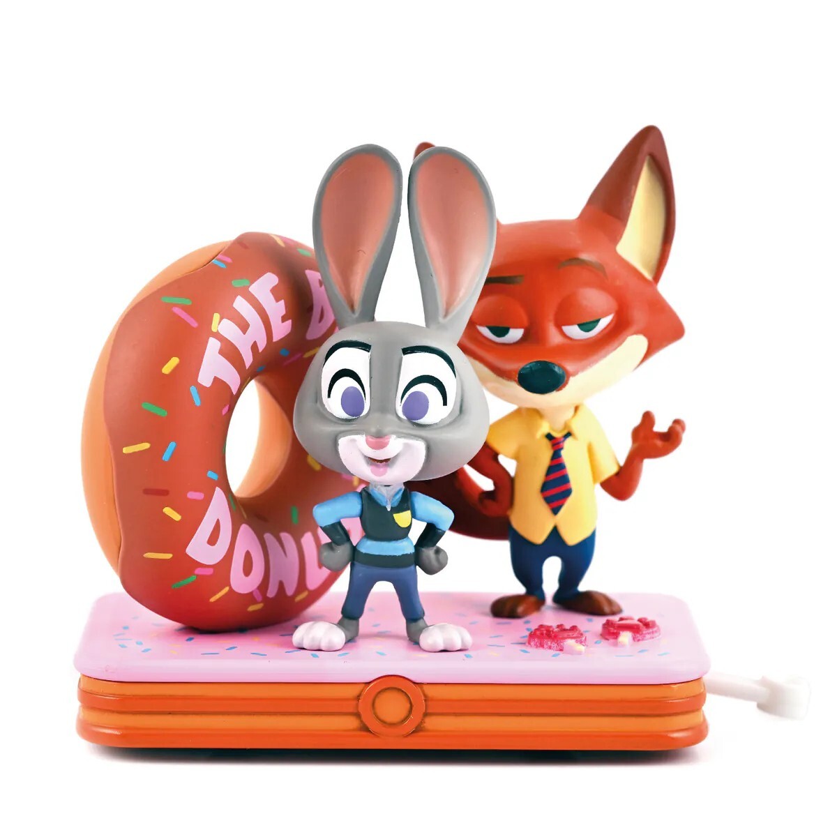 香港代購 ❘ 香港迪士尼樂園20周年 x 港鐵 動物方城市 Zootopia 收藏卡 + 場景造型 公仔 擺飾品 套組