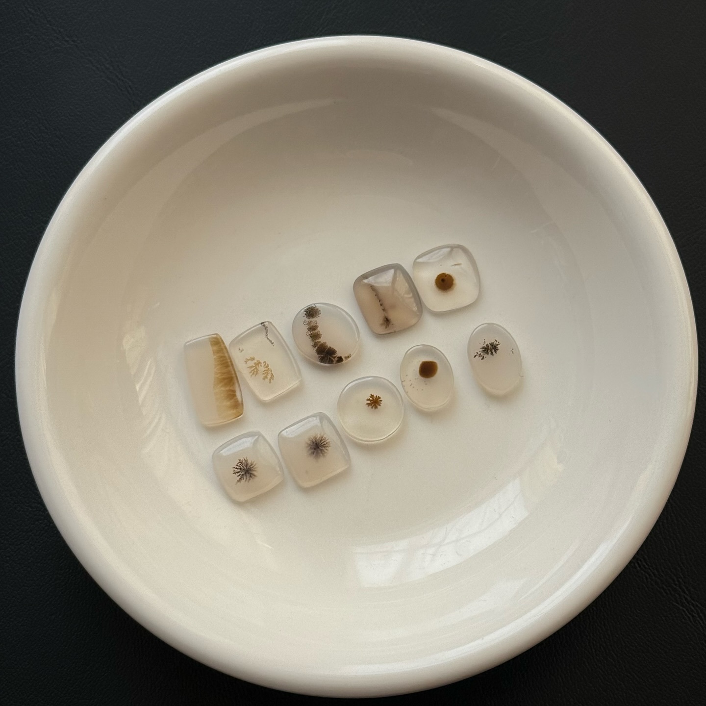 [原石] 海洋玉隨 水晶小墜面