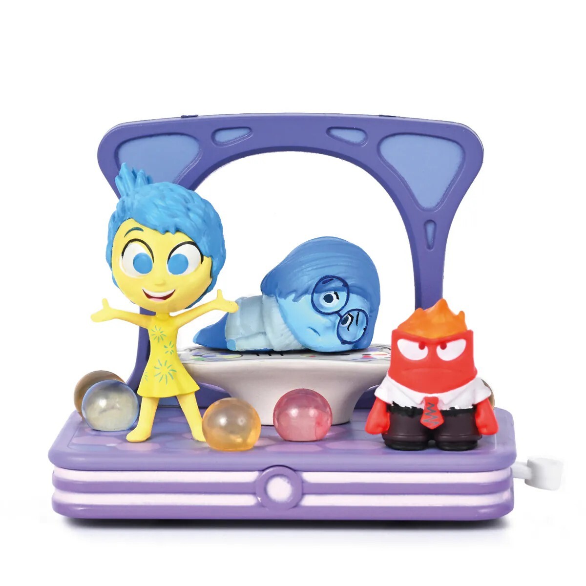 香港代購 ❘ 香港迪士尼樂園20周年 x 港鐵 腦筋急轉彎 Inside Out 收藏卡 + 場景造型 公仔 擺飾品 套組