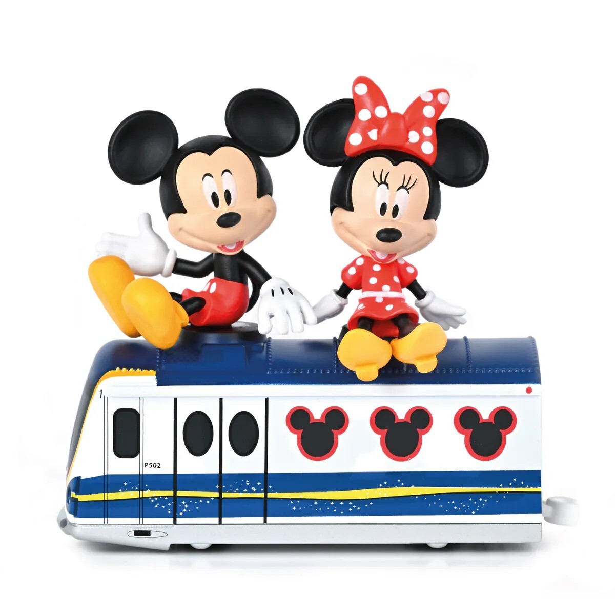 香港代購 ❘ 香港迪士尼樂園20周年 x 港鐵 米奇 Mickey 米妮 Minnie 迪士尼線列車 收藏卡 + 場景造型 公仔 擺飾品 套組