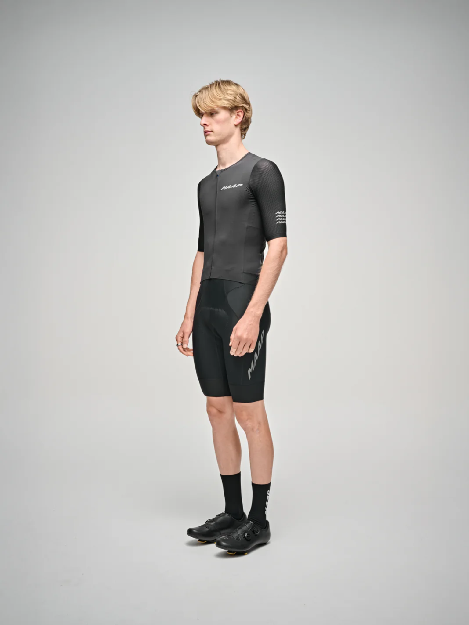 【MAAP】Emerge Team Bib Evo 男吊帶短車褲 / Black 經典黑